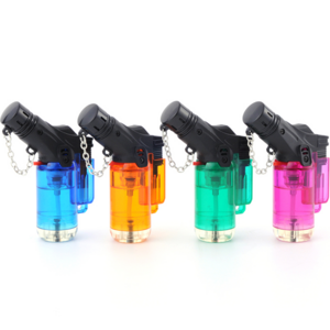 Wholesale Smoking Accessories Cigarette Lighter Gas Unique Design Jet Gas Torch Lighter