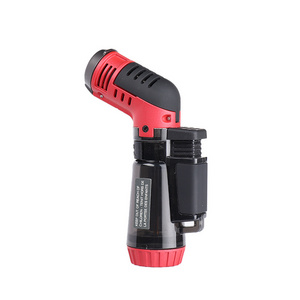 2022 Hot Seller Windproof Refillable Gas Jet Flame Lighter Butane Torch Lighters For Grill BBQ