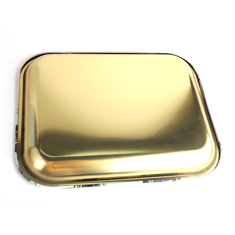 Hot Sale Cheap Price Metal Custom Tray China Supplier Custom Logo Tin Tray Rolling