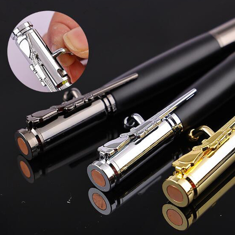 NM-016  New bullet shaped Bolt Action Tactical Pen Metal Luxury Gun Pen