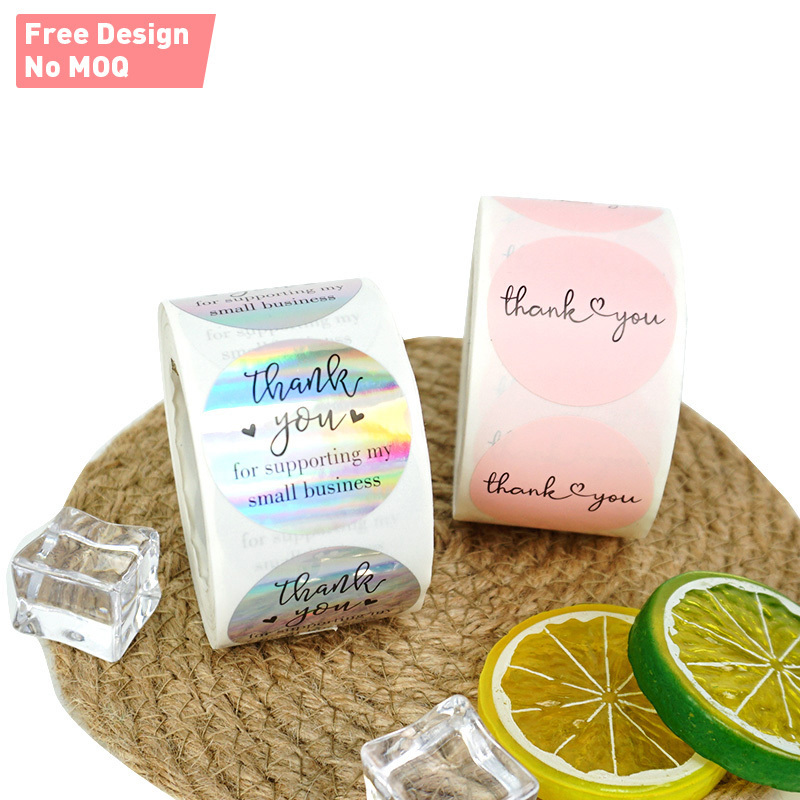 Make Your Own Packaging Label Thank You Sticker Small Business Thank You Sticker