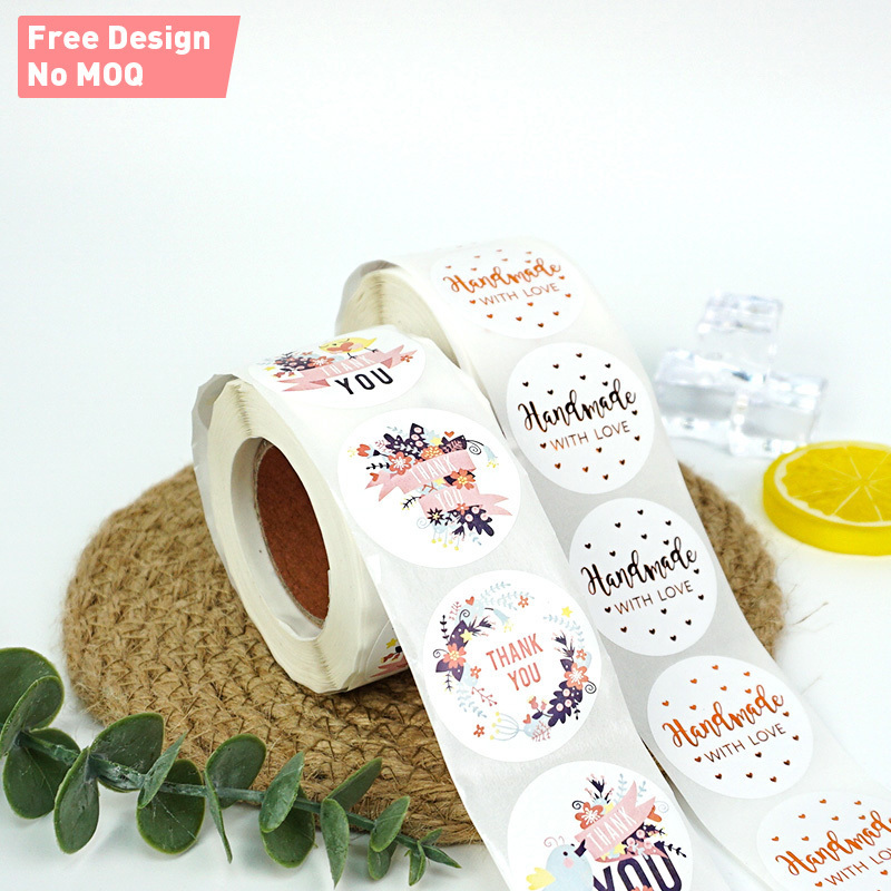 Make Your Own Packaging Label Thank You Sticker Small Business Thank You Sticker