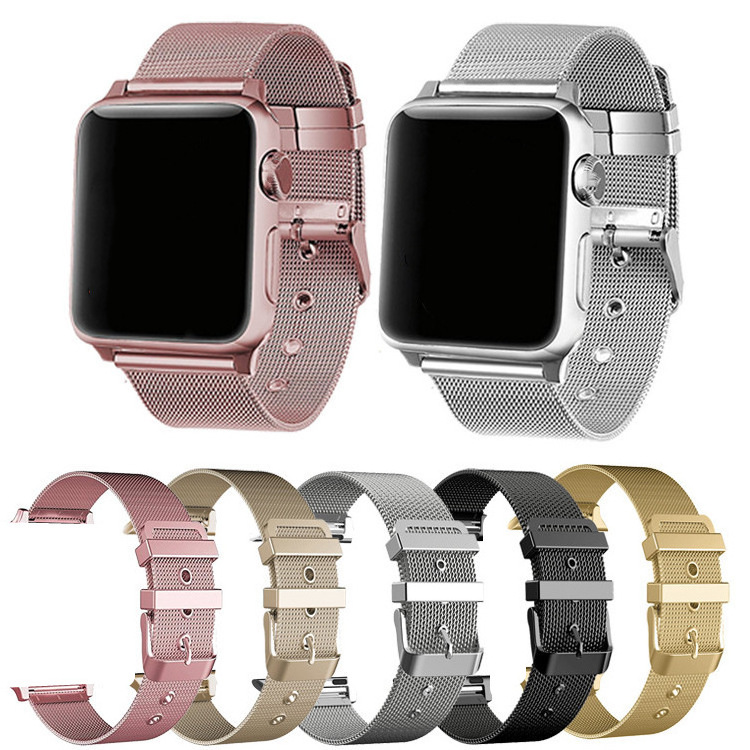 Wholesale Popular Metal Milanese Bracelet Strap Stainless Steel Luxury Band Watch Strap For Iwatch Ultra 9 8 7se Apple Watch