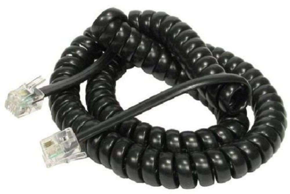 Extension Lead Phone Cord 6p6c 6p4c 24AWG  Rj11 Rj12 Rj9 Telephone Patch Cord Cat5 Telephone Cable Indoor