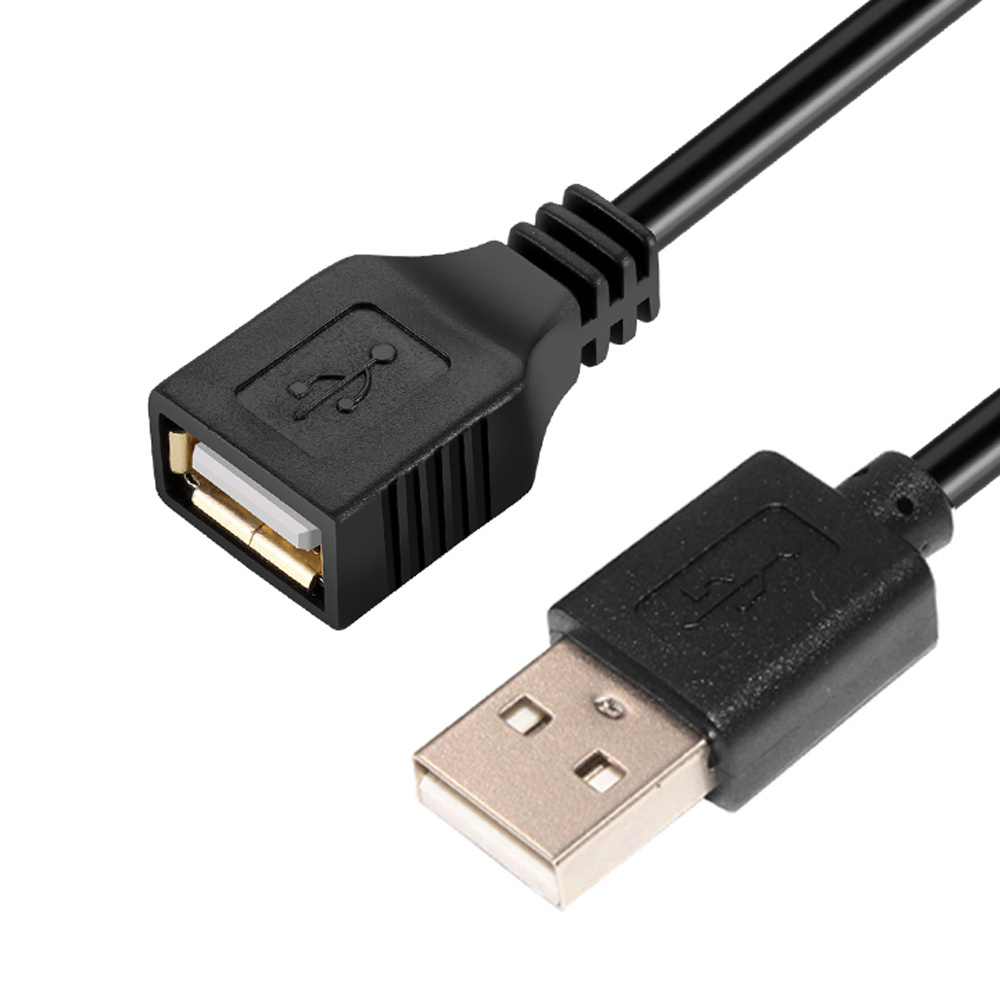 USB 2.0 A Male to Female Extension Cable for Playstation, Xbox, Keyboard, Mouse, USB Flash Drive, Printer