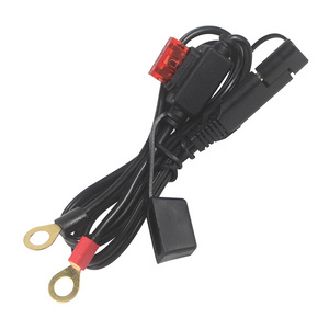 Ring Terminal SAE to O Ring Connecters Extension Cord Cable Connector for Battery Charger/Maintainer