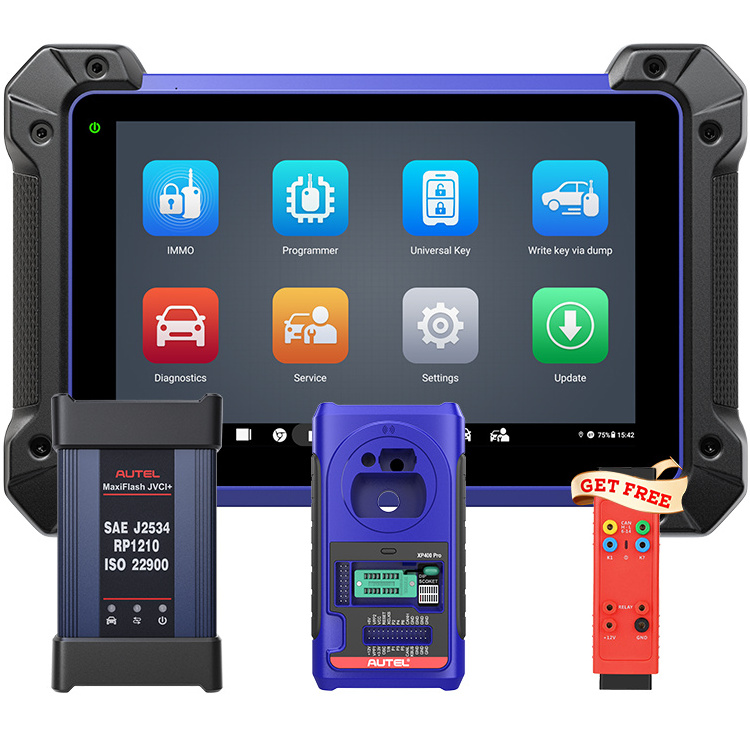 2024 autel im608II IM600 auto car diagnostic locksmith tools master autopropad key programmer programming clone code machine