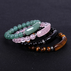 2022 natural stone crystal bracelets healing natural jade stone bracelet manufacturer prices real stones for charm bracelet