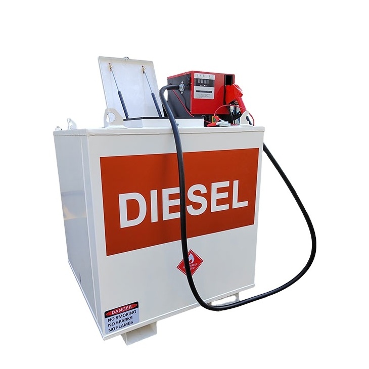 Mini Diesel and Petrol Skid Mobile Fuel Gas Station Portable Container Fuel Station Petrol Filling Station Service Equipment