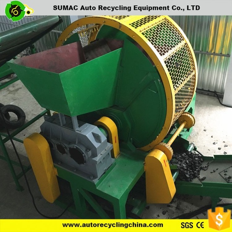 Newest Design Waste recycl machine tyre For Rubber Powder Tire Recycle Machine Line