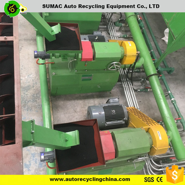 rubber grinding machine/tire recycling rubber powder making machine