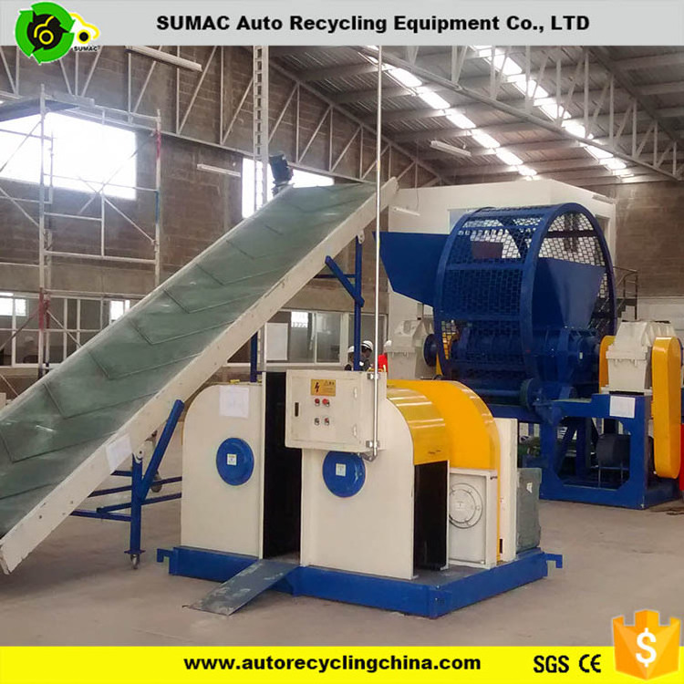 High Output Automatic Tyre Recycling Machine To Make Rubber Powder/ Waste Tyre Recycling Machine