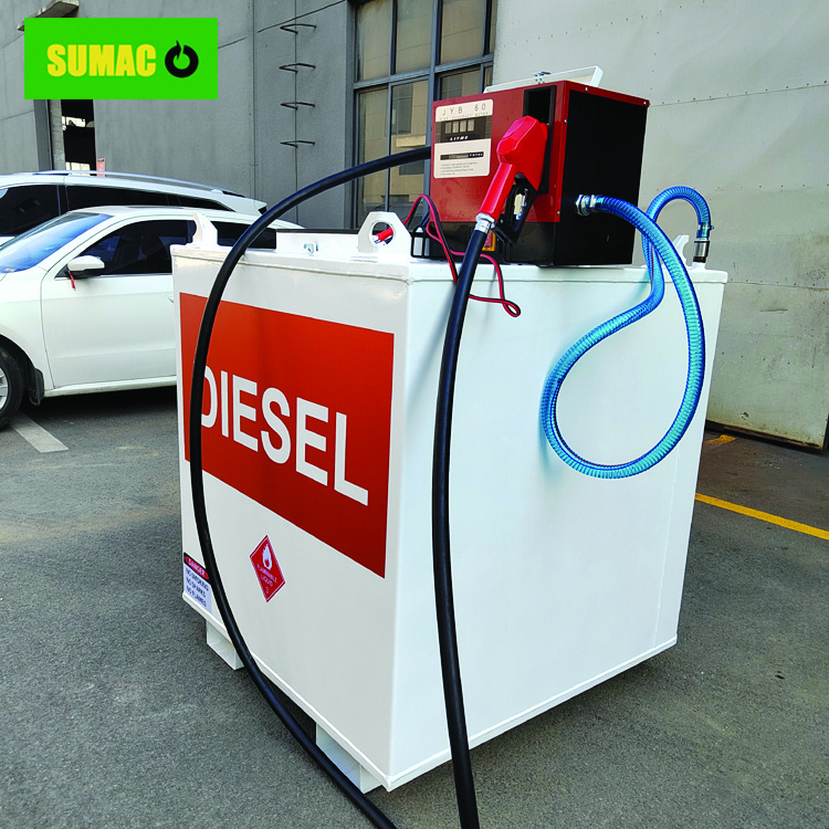 Mini Diesel and Petrol Skid Mobile Fuel Gas Station Portable Container Fuel Station Petrol Filling Station Service Equipment