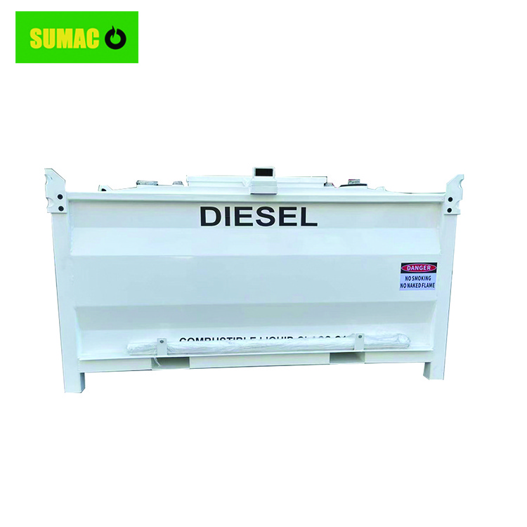 Carbon steel self bunded double-layer diesel fuel storage tank for sale