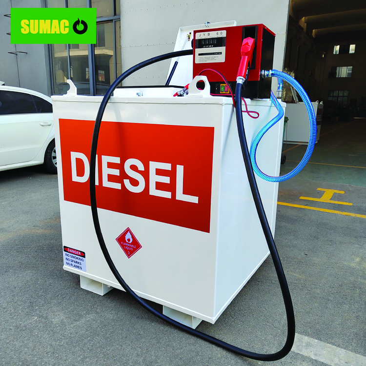 Mini Diesel and Petrol Skid Mobile Fuel Gas Station Portable Container Fuel Station Petrol Filling Station Service Equipment