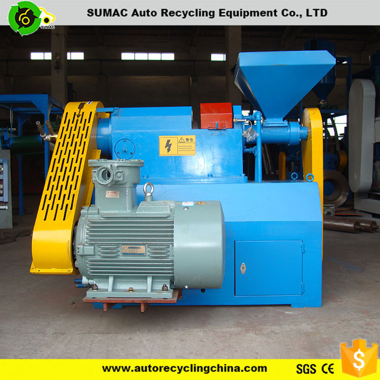 rubber grinding machine/tire recycling rubber powder making machine