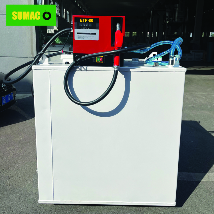 Sumac portable fuel dispenser with tank/1000l diesel tanks /gasoline storage tank