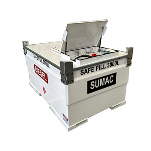 SUMAC New Style 3000L 6000 Liters Vertical Flat Oil Diesel Storage Fuel Tank