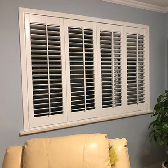 Factory wholesale pvc plantation shutters