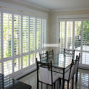 Plantation Shutters louvers Frames Window Vinyl PVC Fauxwood Shutter Components Parts