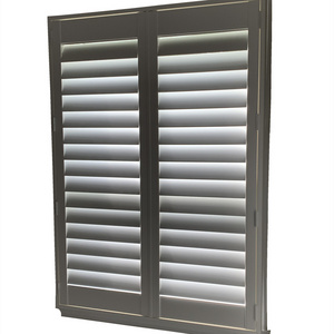 Factory wholesale pvc plantation shutters