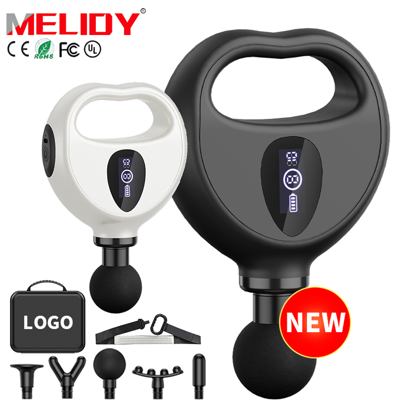 Heat And Cold Massage Gun Handheld With 4 Head Mini Facial Massager Display Stand Heavy Duty Wall Mount Hot