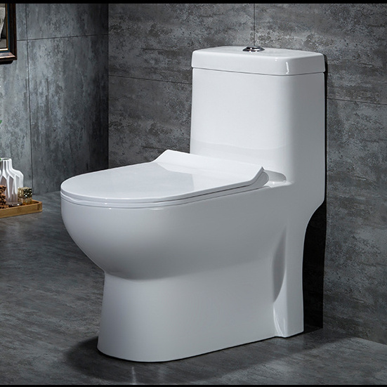 Inodoro s-trap Siphonic Flush One Piece Toilet wc  Ceramic Toilet  Floor Mounted Elegant Design bathroom toilet bowl