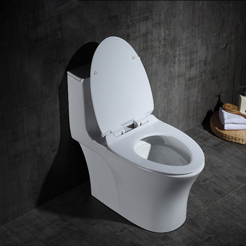 Inodoro Ceramic Sanitary Ware Bathroom siphonic One Piece Toilet 300mm wc s-trap water closet toilet bowl