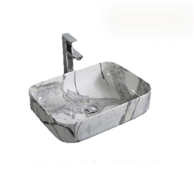 Outdoor amethyst stone sink bowl bathroom counter top basin