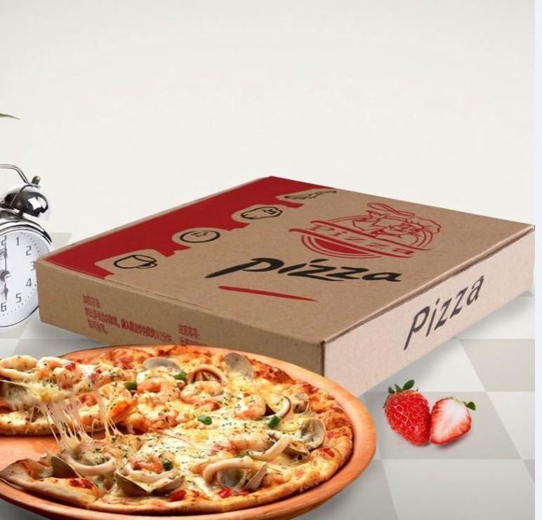 Factory Direct Sales Reasonable Price Yellow Pizza Box