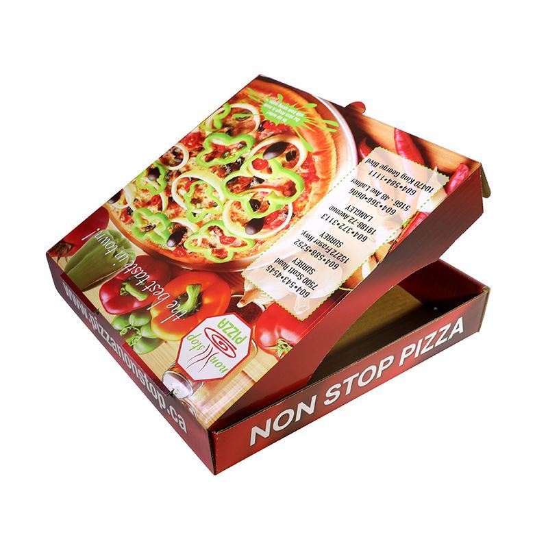 Factory Direct Sales Reasonable Price Yellow Pizza Box