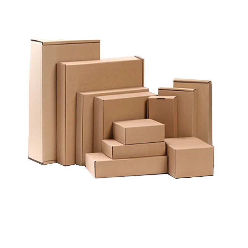 Wholesale Kraft Corrugated Paper Rigid Boxes Factory Price Shipping/Mailing Cosmetic/Jewelry/Shoe/Clothing Boxes Stamping