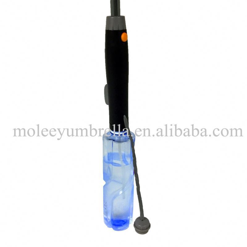 Outdoor Mist Cooling Fan Umbrella With Fan And Water Spray Function