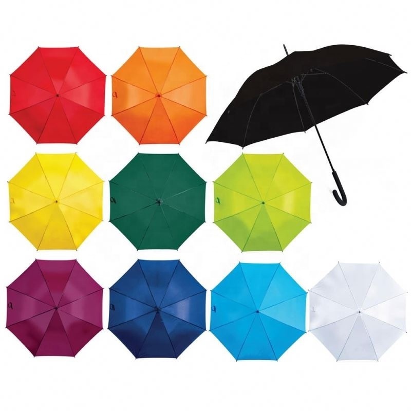 Custom Waterproof White Umbrella 100 PCS Printing No Minimum