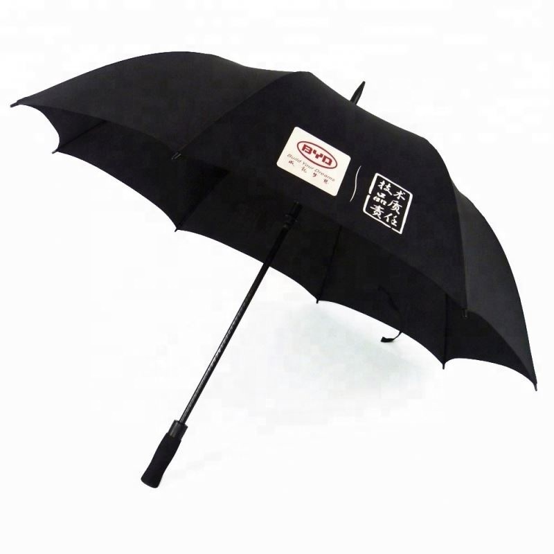 China Umbrella Facoty Custom Stylish Large Golf Umbrella With Long Foam EVA Handle