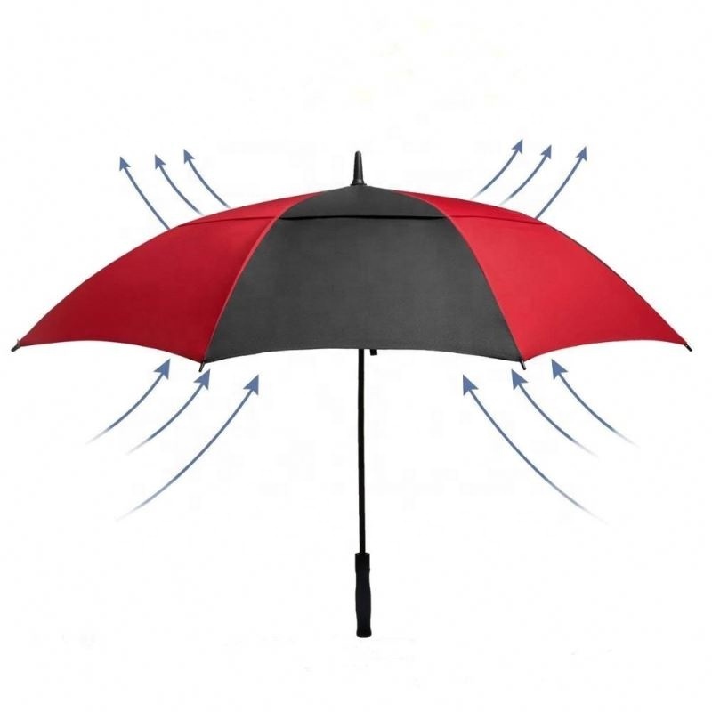 Wholesale Custom Logo Print Promotional Cheap Big Automatic Sun Rain Parasols Golf Umbrellas