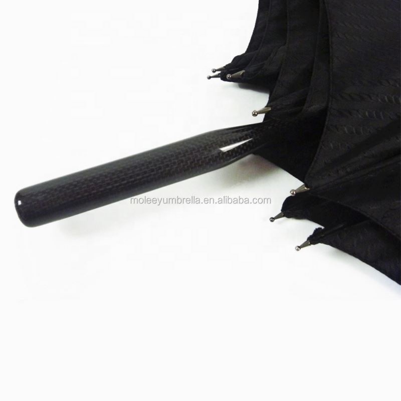 Unique Design Only 0.27KG Super Light Super Strong Carbon Fiber Frame and Handle Umbrella