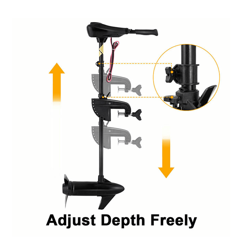 Kayak For Engine Hand Control Canoe Electric Outboard Marine Electric Boat 12v 24v Trolling Motor