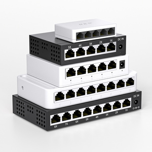 5 Port Fast Industrial DIN-Rail Ethernet Switch, 5 x Fast Ethernet Ports, Unmanaged Network Switch for CCTV Camera