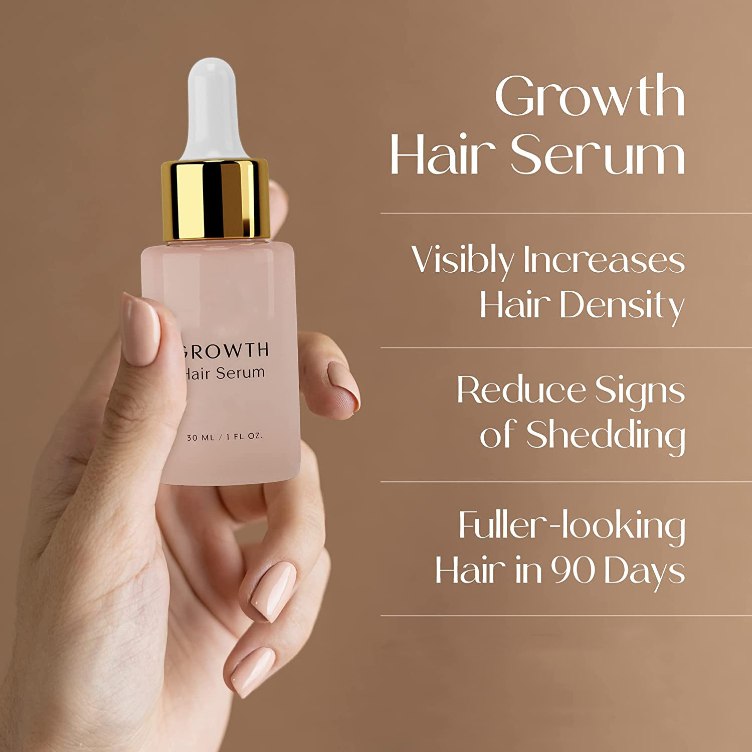 Hair Growth Serum Reduces Dandruff Moisturizing Oil Drops Private Label Biotin Serum Bottles Hair Oils For Hair Growth