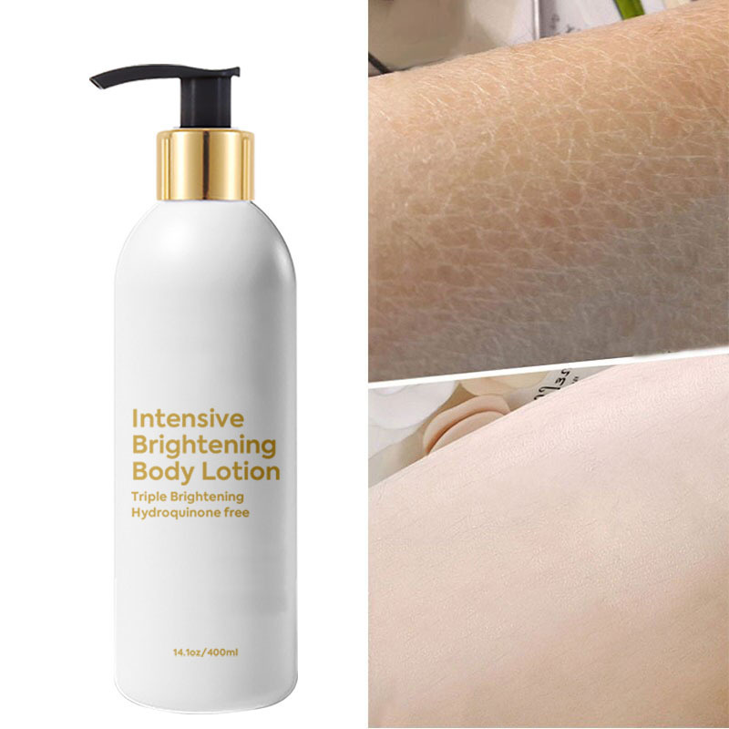 Private Label Korean Natural Moisturizing Black Skin Lightening Whitening Body Lotion