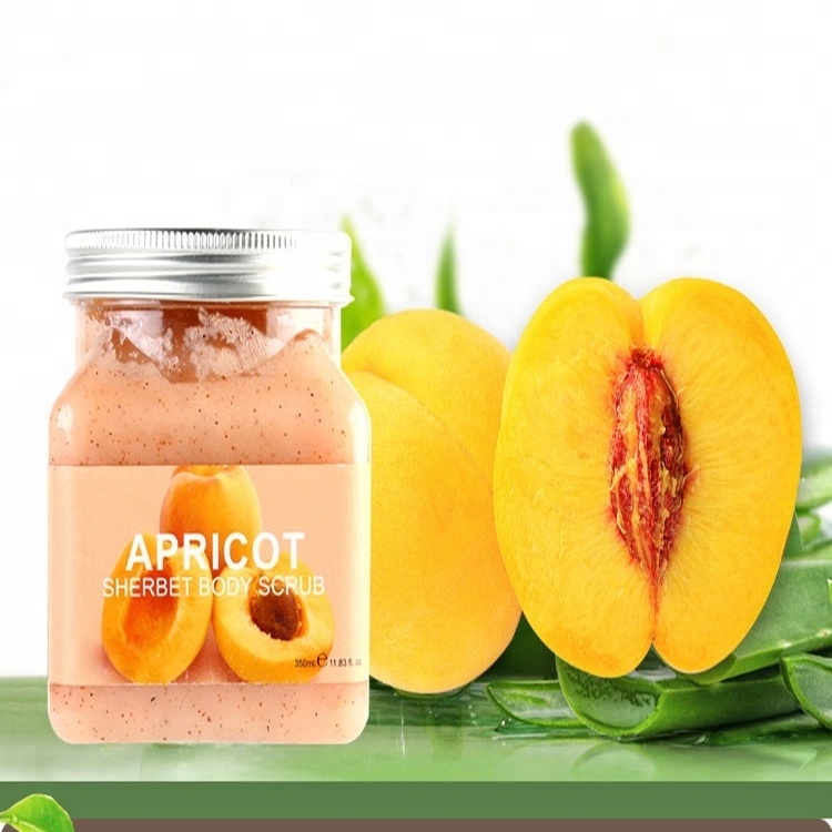 100% Nature Mineral Facial Exfoliating Scrub Anti Aging Wholesale Bamboo Charcoal Avocado cranberry peach Scrub Body face Scrub