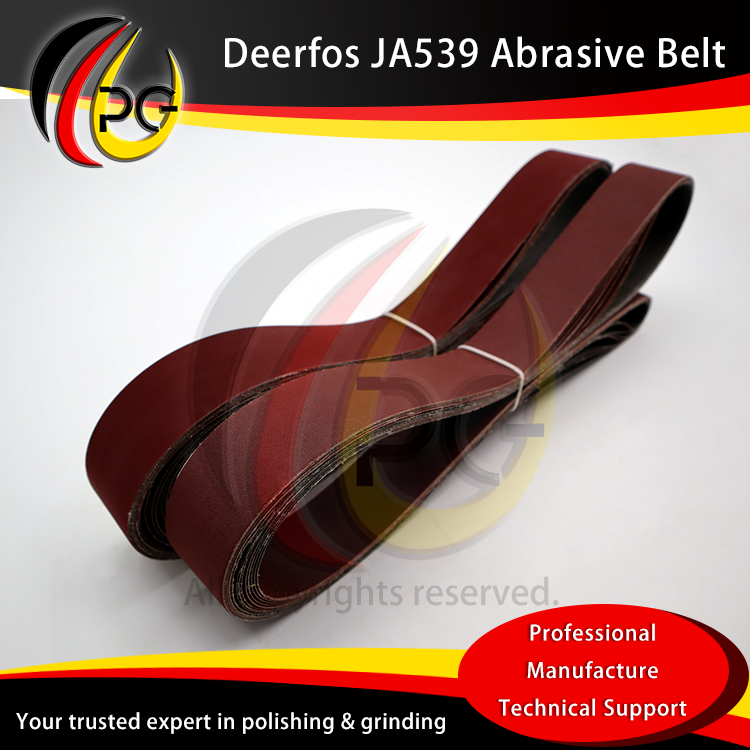 China Made Hot Sale Good-Resistant Coated Aluminium oxide Sandpaper Roll Abrasive Belt Sanding Belt for Sharpness Knife