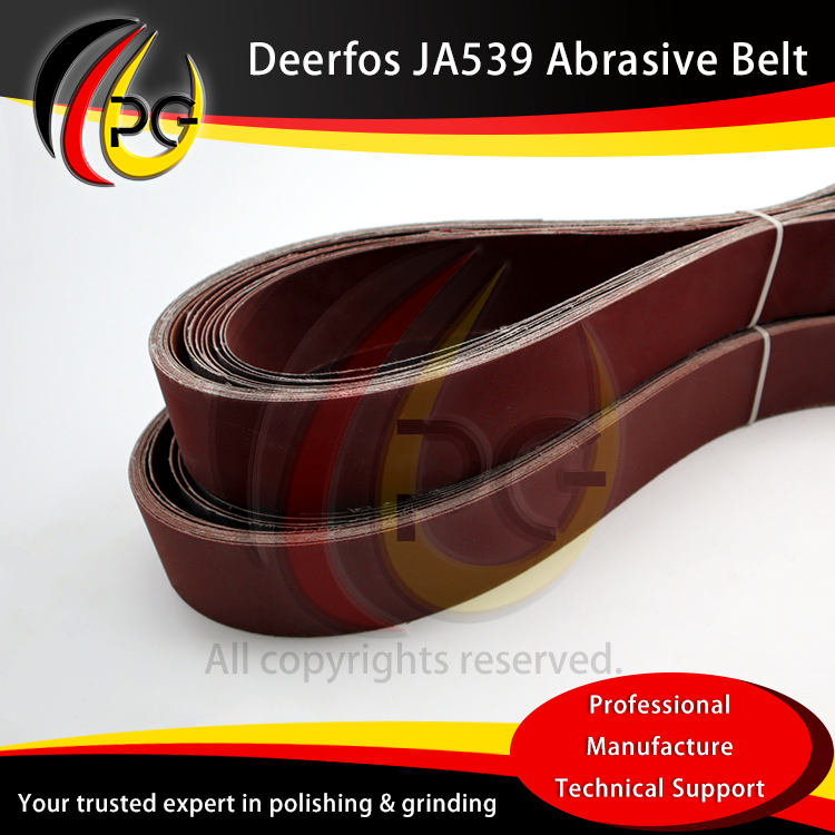 China Made Hot Sale Good-Resistant Coated Aluminium oxide Sandpaper Roll Abrasive Belt Sanding Belt for Sharpness Knife