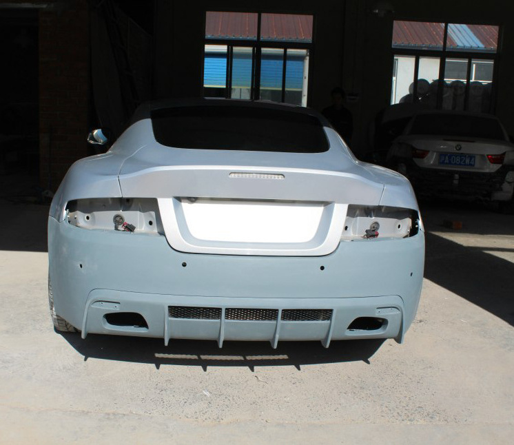 for Aston DB9 conversion body kit MS facelift front bumper side skirts rear bumper