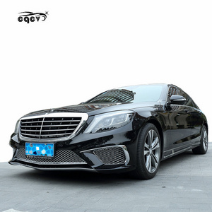 Body kit for new Mercedes Benz s class w222 in S65 style front bumper rear bumper and side skirts facelift car accessories