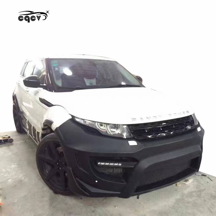 Body kit suitable for Land Rover Range Rover Evoque in ony style wide flare fenders front bumper rear bumper and side skirts