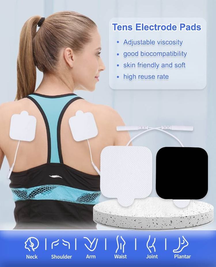 Healthcare Therapy Gel Electrode Pads Neuromuscular Stimulator Patch Ems Tens Digital Pulse Massage Pads