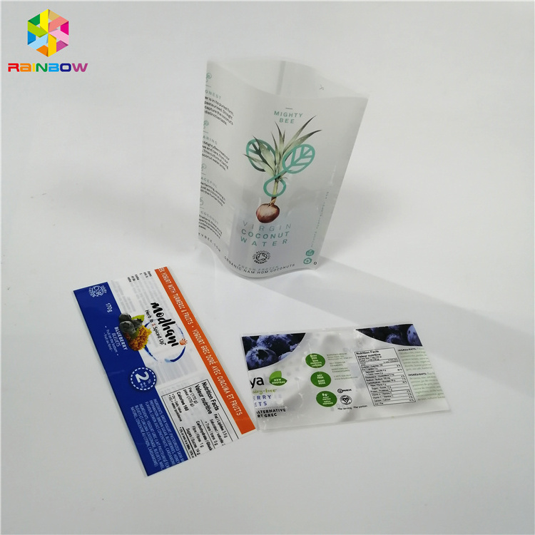 Customized PVC PET POF plastic shrink wrap bottle labels/ shrinkable sleeve for glass bottle