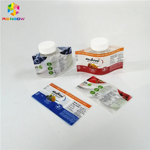 Customized PVC PET POF plastic shrink wrap bottle labels/ shrinkable sleeve for glass bottle